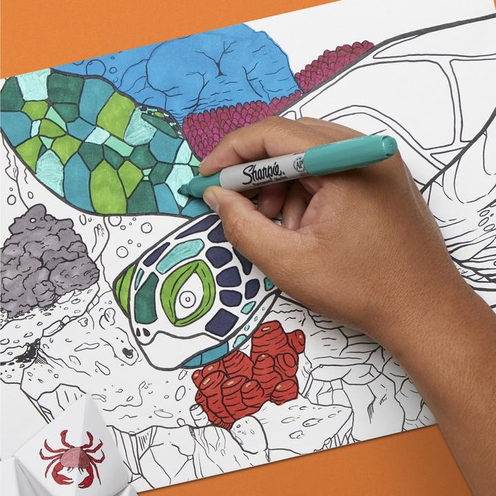 Actual product image Sharpie Fine (Grey, Multicoloured, 18 x)