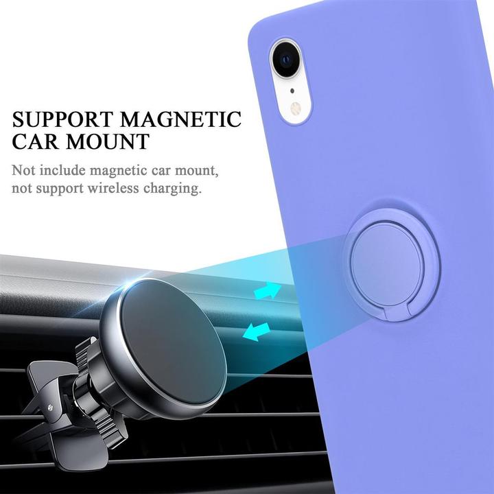 Produktbild Cadorabo TPU Liquid Ring Silicone Case Hülle (Apple iPhone XR)