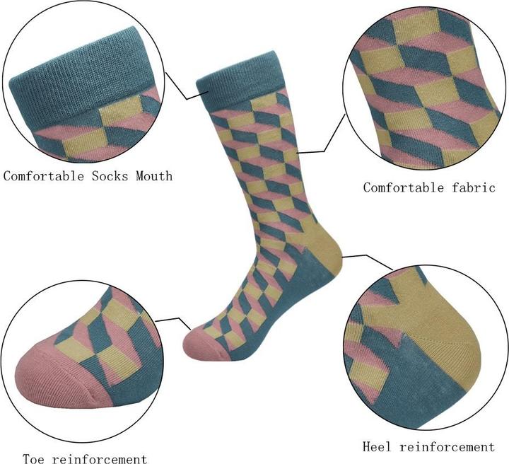 Produktbild ASMI Socken Casual Business 5 Paar Grösse 38-42 (3er Pack, 38 - 42)