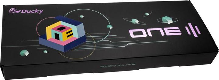 Actual product image Ducky One 3 Cosmic Blue, toetsenbord (US, Cable)
