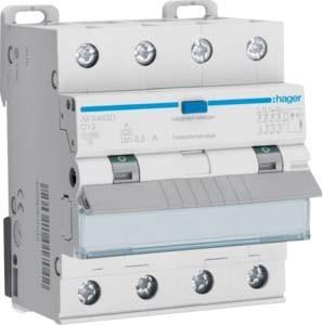 Produktbild Hager HAG AFX463D FI-LS 4P 10kA C-13A 300mA A