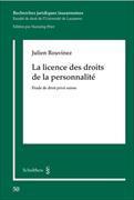 Energy Label La licence des droits de la personalité (French, Julien Rouvinez, 2011)