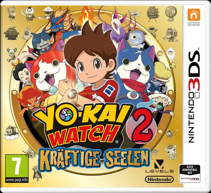 Produktbild Nintendo Yo-kai Watch 2: Kräftige Seelen (3DS, IT)