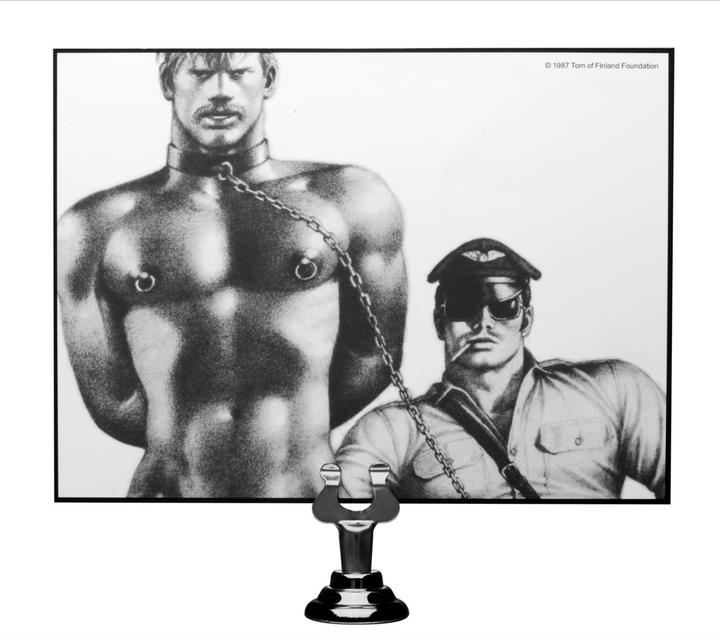 Actual product image Tom of Finland lanyard
