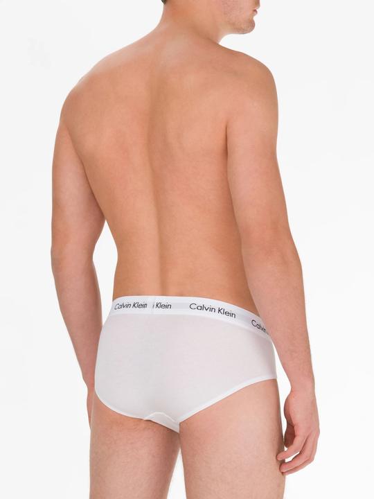 Produktbild Calvin Klein Slip "Cotton Stretch" Weiss (XL, 3er Pack)