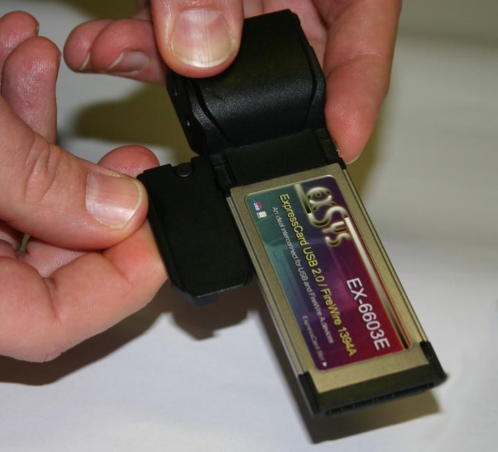 Produktbild Exsys EX-10000 ExpressCard Kit 34/54mm zur Stabilisierung