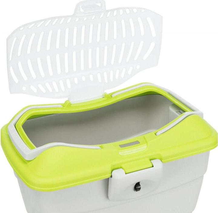 Immagine prodotto Trixie Scatola di trasporto Mini-Capri 40 × 22 × 30 cm (Roditori, Chiusura di sicurezza)