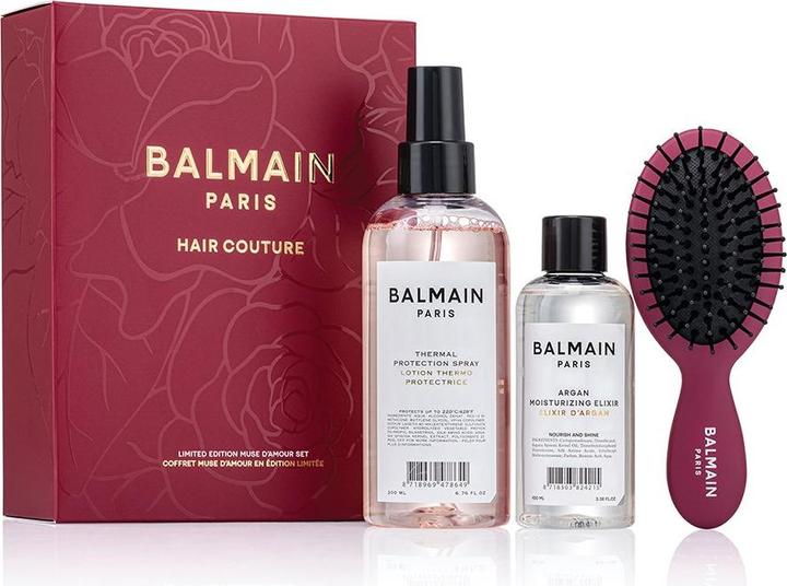Produktbild Balmain Hair - Limited Edition Muse D'Amour Set C1 25 - Velvet Burgundy (Haarpflege set)