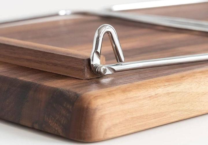 Image du produit Continenta Bett-Tablett, Walnuss, 53x32x7cm