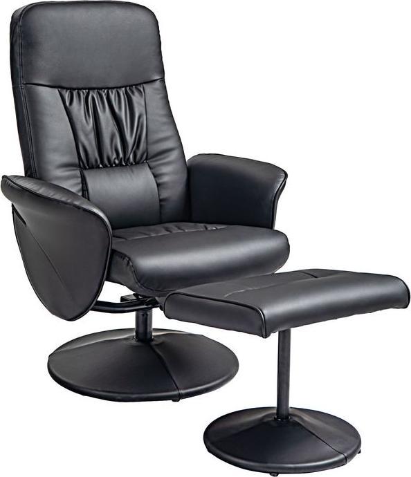 Produktbild Swisshandel24 Relaxsessel mit Hocker, Fernsehsessel, TV Sessel mit Liegefunktion, Drehbarer Polstersessel für Wohn