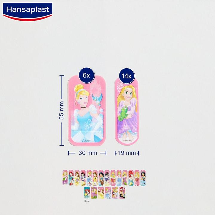 Image du produit Hansaplast Princesse (20 x)