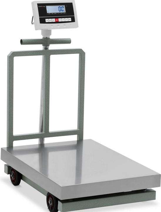 Actual product image Steinberg Platform Scale - rollable - 1000 kg / 0.2 kg - 600 x 800 x 195 mm - kg / lb