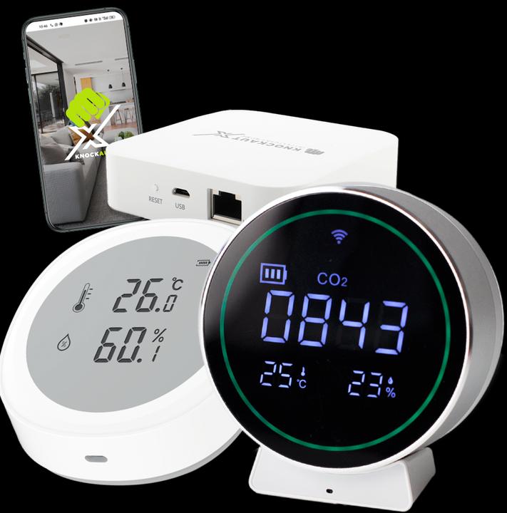 Produktbild KnockautX Bundle Smartes Raumklima