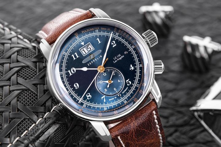 Immagine prodotto Zeppelin LZ126 Los Angeles (Orologio da polso analogico, Cronografo, 42 mm)