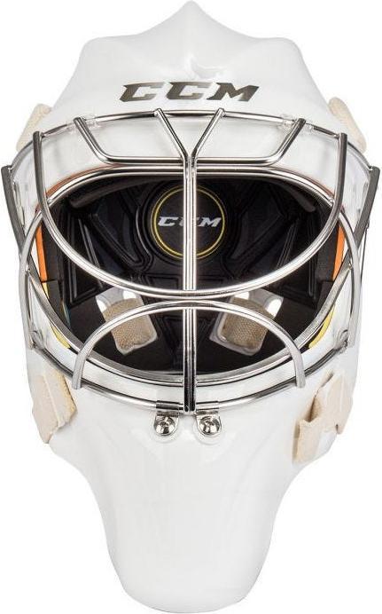 Produktbild CCM AXIS F9-zertifizierte Cat Eye SR-Torwartmaske (Weiss, M) (M)