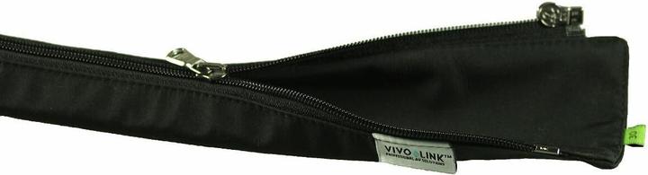 Actual product image Vivolink SWPF450B01 Textile cable sheath, black, 450 cm length (450 cm)