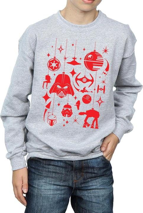 Immagine prodotto Star Wars Christmas Decorations Felpa Ragazzi (128)