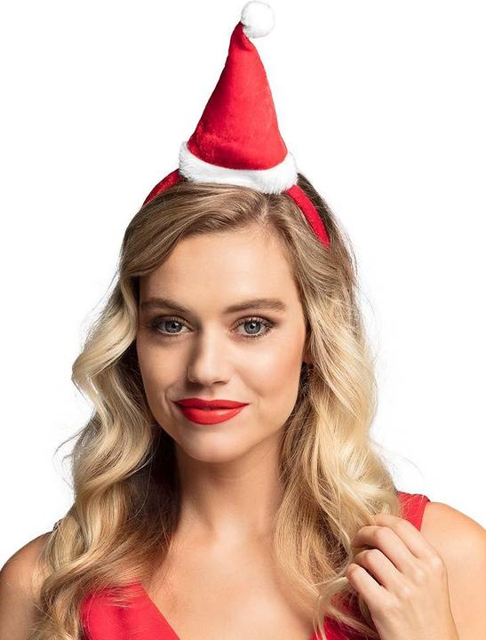 Immagine prodotto Boland Cerchietto per capelli con cappello natalizio
