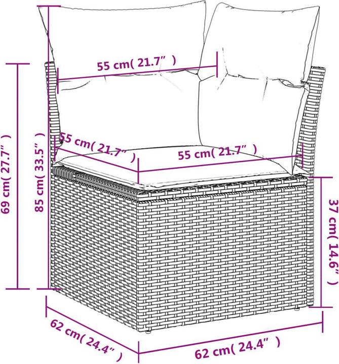 Actual product image VidaXL Josue