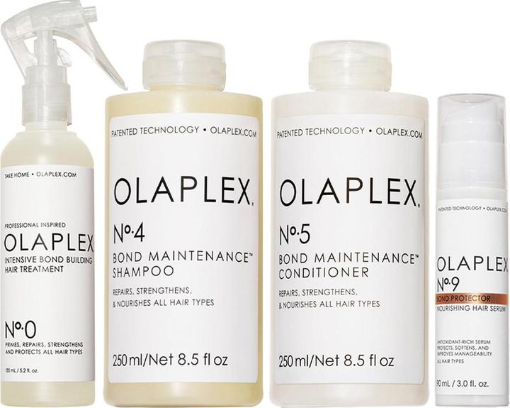 Produktbild Olaplex Set No. 0 + No. 4 + No. 5 + No. 9 (Haarpflege set)