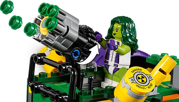 Actual product image LEGO Marvel Super Heroes Hulk vs Red Hulk (76078, LEGO Marvel)