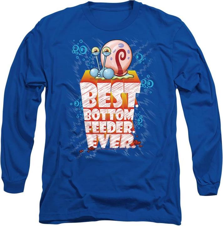 Immagine prodotto Spongebob Squarepants Best Bottom Feed Ever Maglietta Adulto Unisex (M)