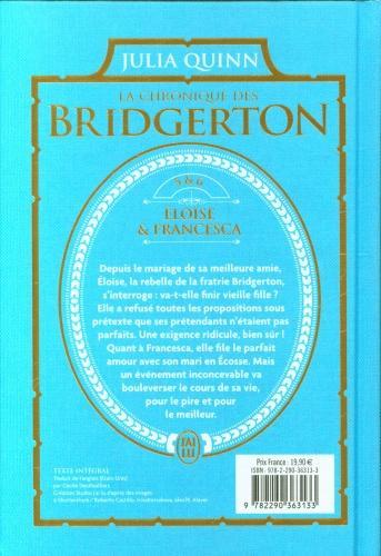 Produktbild La chronique des Bridgerton. Tomes 5 et 6 (Französisch, Quinn Julia, 2022)