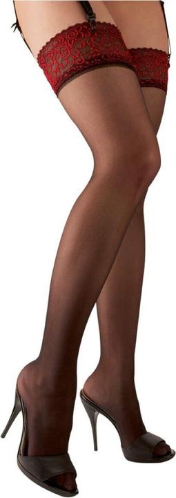 Image du produit Cottelli Collection Bas avec bordure rouge (M)