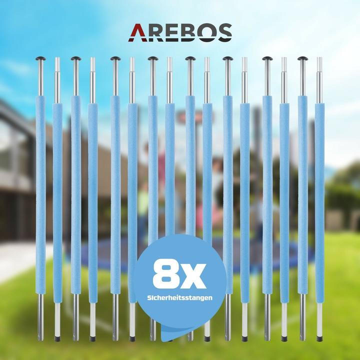 Produktbild Arebos Trampolin Stangen-Set