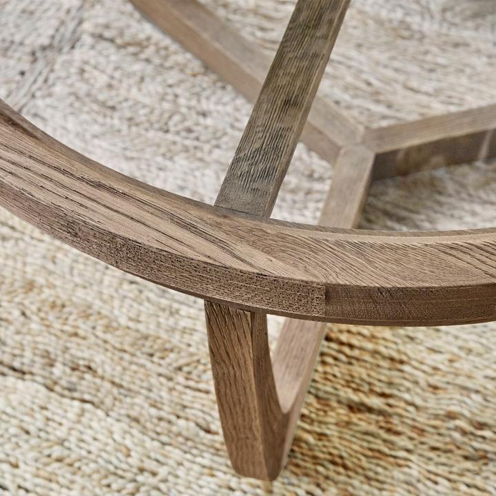 Produktbild Loberon Couchtisch Gradn Enclos braun/klar (38 x 80 cm)
