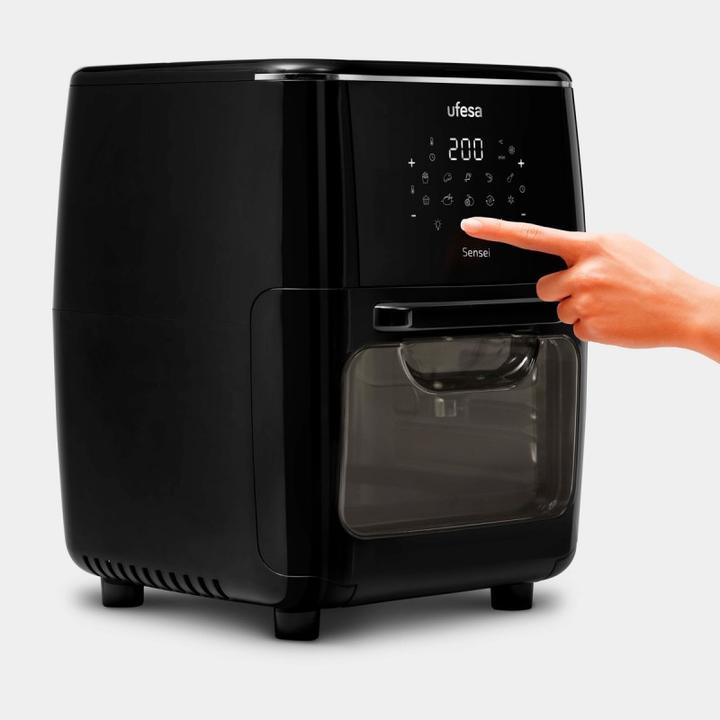 Actual product image Ufesa Air Fryer Sensei 12l W/Spin Basket Door