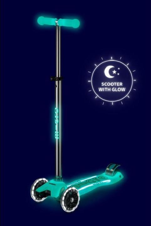 Immagine prodotto Micro Scooter Maxi Deluxe Glow LED Plus Jelly Green