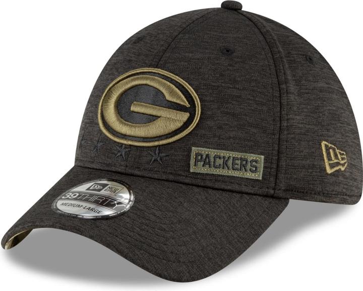 Produktbild New Era 39Thirty NFL Salute to Service Green Bay Packers Cap (M, L)