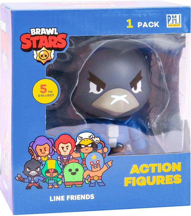 Produktbild Pmi Kids World BRAWL STARS S1 ACTION FIGURES 11cm - CROW