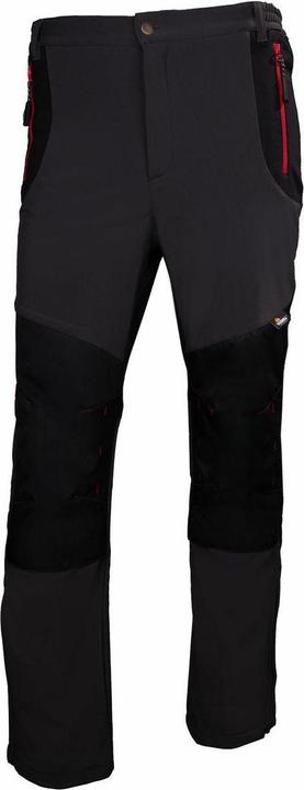 GCS Beta Spodnie Robocze Softshell, Wzmocnione Materiałem Oxford, Szaro-Czarne, Rozmiar M (M)