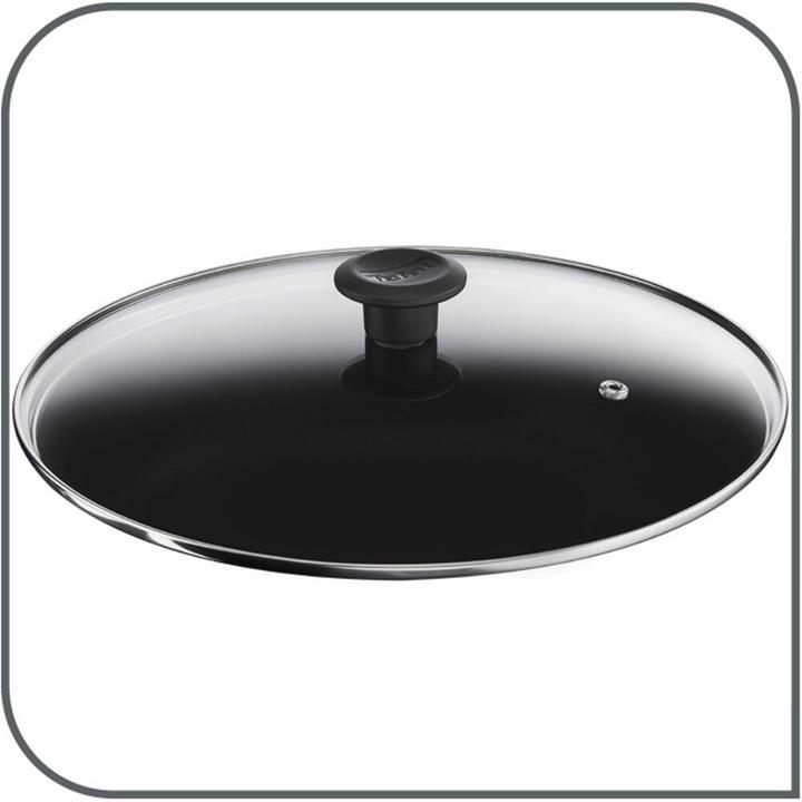 Actual product image Tefal Trattoria Pro braising pan with glass lid (28 cm, Casserole + Stewpot, Cast aluminium)
