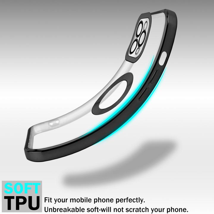 Actual product image Cadorabo TPU Chrome case with camera protection for Apple iPhone 11 PRO (Apple iPhone 11 Pro)
