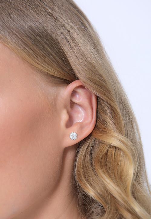 Produktbild Elli Kleeblatt (925er Sterling Silber, Diamant)