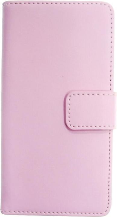Actual product image OEM Slim Leather Book Case for Huawei P7 - pink 4250710554003 (Huawei Ascend P7)
