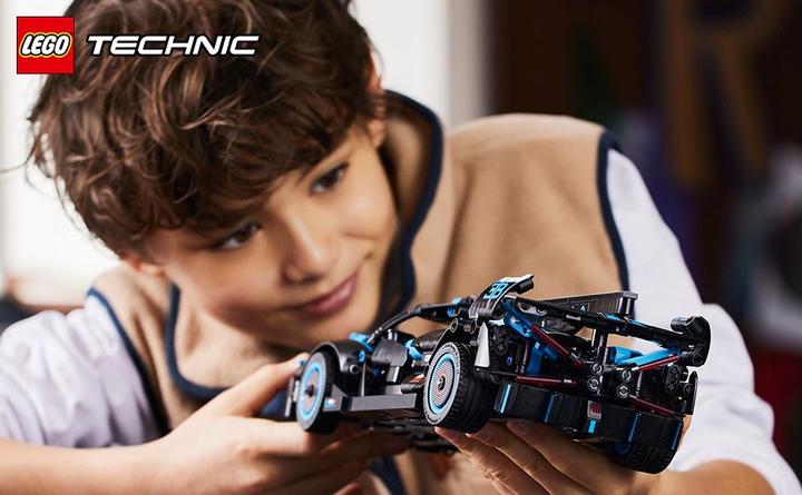 Actual product image LEGO Technic Bugatti Bolide Agile Blue (42162, LEGO Technic)