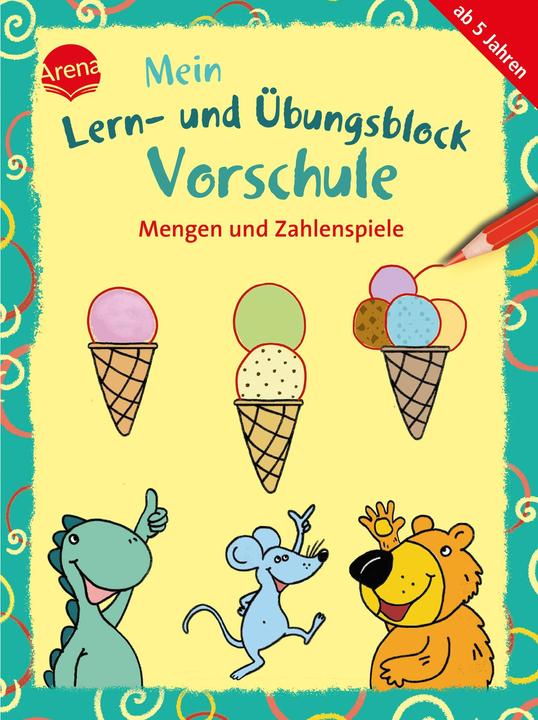 Produktbild Mein Lern- und Übungsblock Vorschule. Mengen und Zahlenspiele (Deutsch, Christine Pätz, 2025)