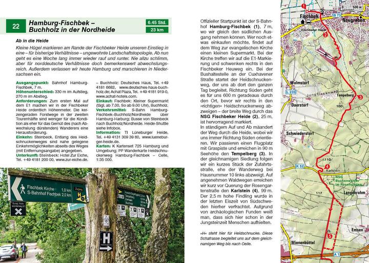 Produktbild Fernwanderweg E1 - Deutschland Nord (Deutsch, Martin Marktl, 2022)