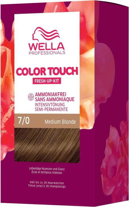 Actual product image Wella Colour Touch Fresh-Up Kit (7/0 medium blonde)