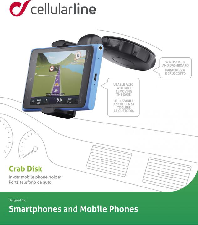 Actual product image Cellularline Pilot Disk