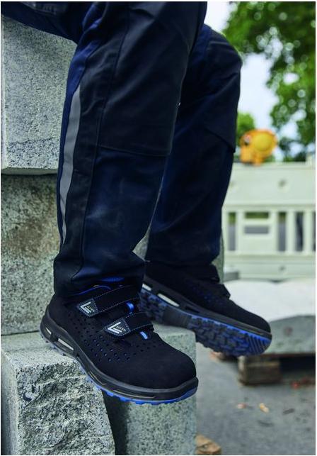 Actual product image Elten Sandals Impulse XXT Blue Easy ESD S1, black 46 (S1, 46)