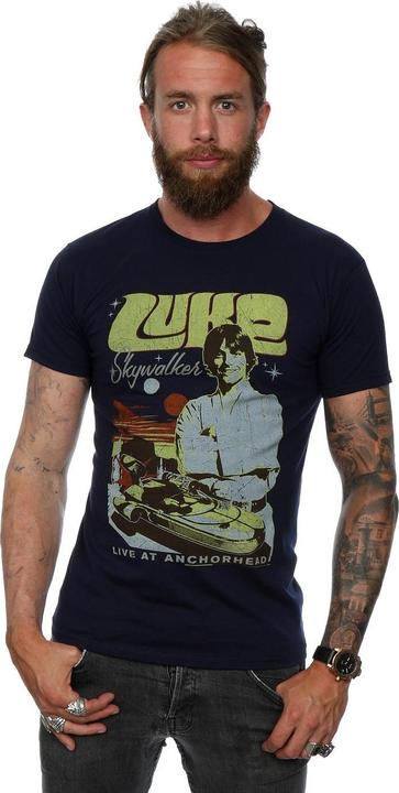 Produktbild Star Wars Luke Skywalker Rock Poster TShirt (M)