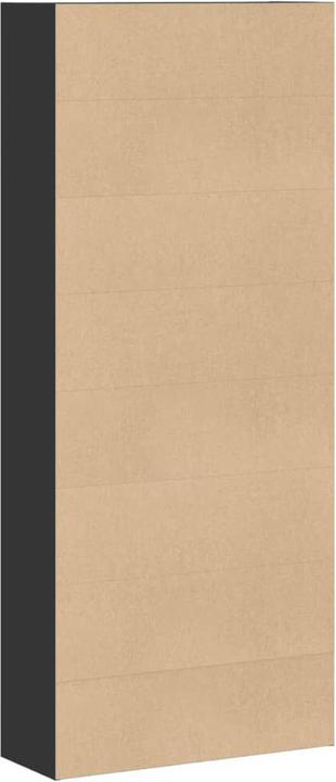 Immagine prodotto VidaXL Bücherregal Bücherschrank Standregal Raumteiler Schwarz Holzwerkstoff (80 x 30 x 189 cm)