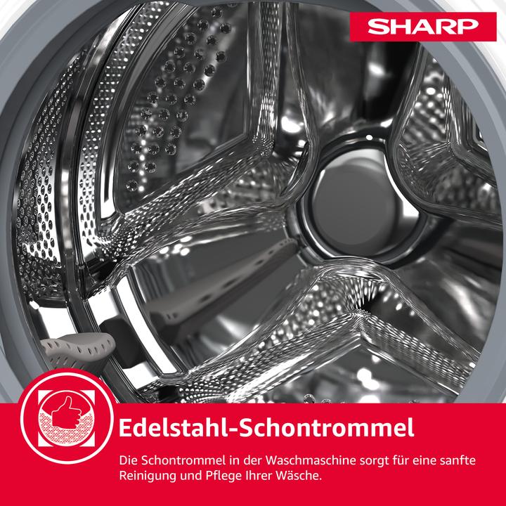 Actual product image Sharp ES-NFB714CWA-DE (7 kg, Left)