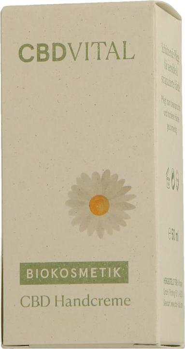 Actual product image CBD Vital Organic cosmetics (50 ml)
