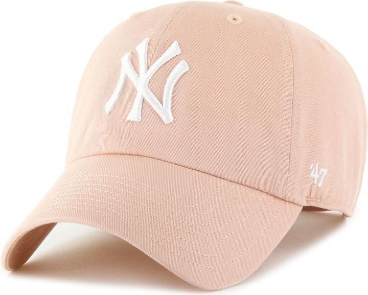 47 Brand Strapback Kinder Cap CLEAN New York Yankees mauve (53, 55, 56, 52 C, 54 C)